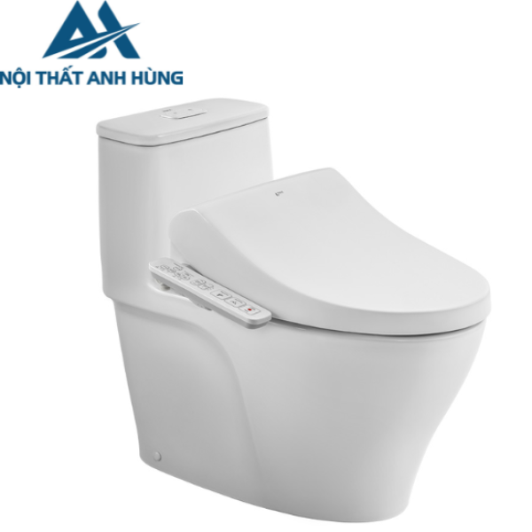 Bồn cầu 1 khối nắp điện tử INAX AC-989 + CW-H18VN