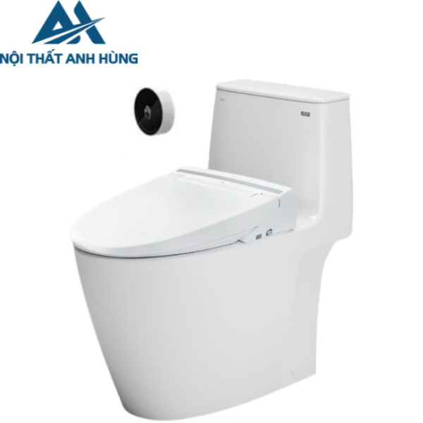 Bồn cầu 1 khối xả cảm ứng nắp điện tử INAX ACT902 + CWKB22AVN