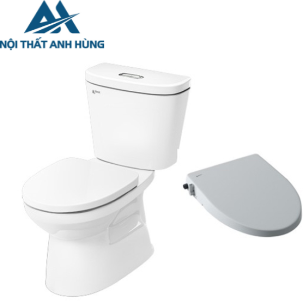 Bồn Cầu 2 Khối Nắp Rửa Cơ INAX C-306A + CW-S15VN
