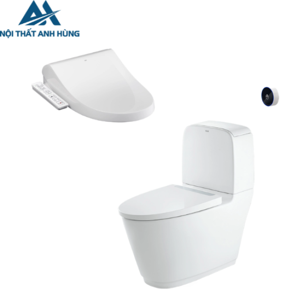 Bồn cầu 2 khối xả cảm ứng nắp điện tử INAX ACT-832 + CW-H18VN