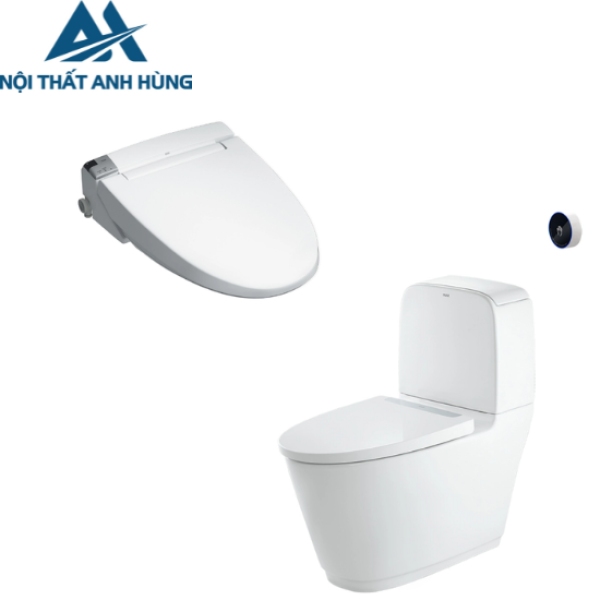 Bồn cầu 2 khối xả cảm ứng nắp điện tử INAX ACT-832 + CW-KB22AVN