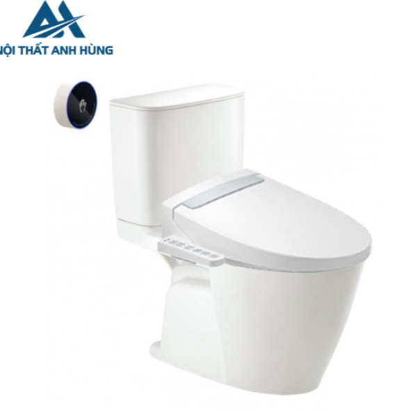 Bồn cầu 2 khối xả cảm ứng nắp điện tử INAX ACT602 + CWH20VN
