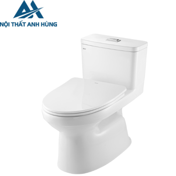 Bồn Cầu INAX AC-969VN-2 1 Khối Aqua Ceramic Nắp Mỏng Đóng Êm