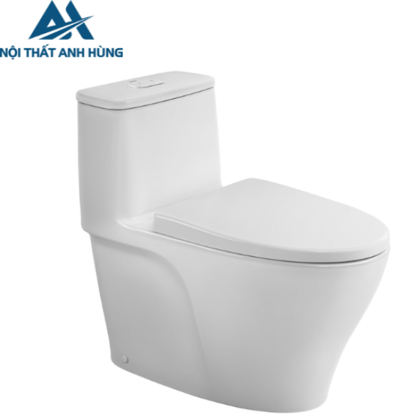 Bồn Cầu INAX AC-989VN 1 Khối Nắp Êm Aqua Ceramic 