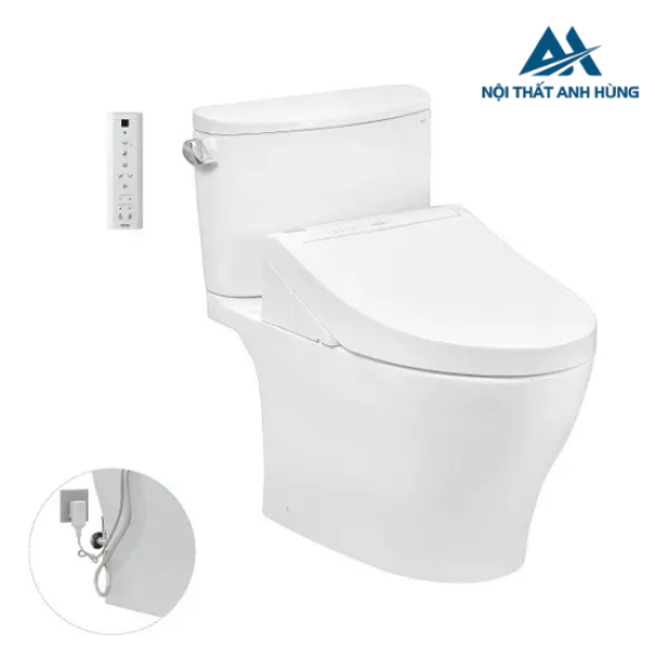 Bồn cầu TOTO CS767RW14 2 khối nắp điện tử Washlet C5