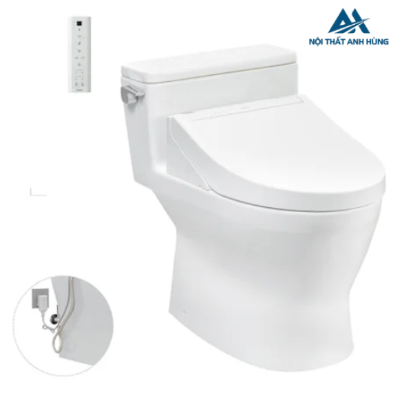 Bồn cầu TOTO MS188VKW14 1 khối nắp điện tử Washlet