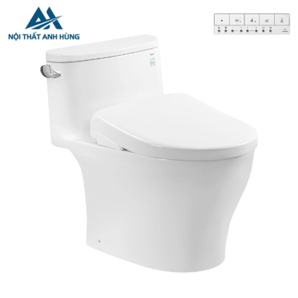 Bồn cầu TOTO MS887CRW23 1 khối nắp điện tử
