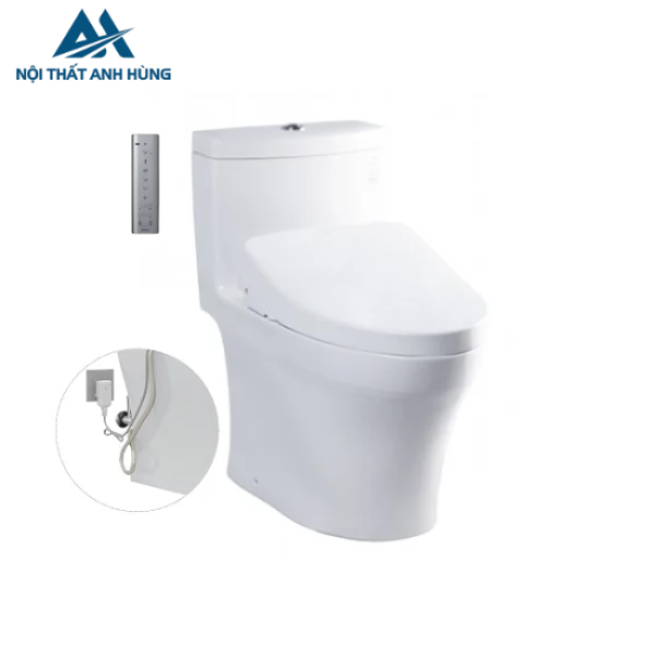 Bồn cầu TOTO MS889DRW11 1 khối nắp điện tử Washlet