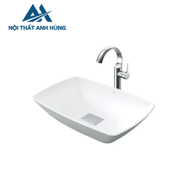 Chậu lavabo đặt bàn TOTO PJS02WE#MW trắng mờ