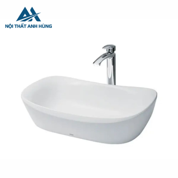Chậu lavabo đặt bàn TOTO PJS07WE#MW trắng mờ