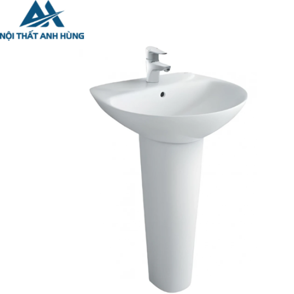 Chậu Lavabo Inax L-288V/L-288VD Treo Tường Kèm Chân Dài