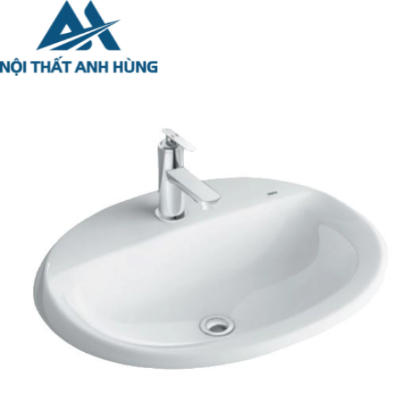 Chậu Rửa Lavabo Âm Bàn Inax L-2395V Dương Vành