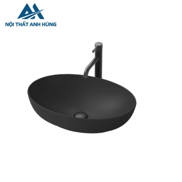 Chậu rửa lavabo đặt bàn TOTO LT1705#MBL màu đen mờ