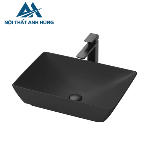 Chậu rửa lavabo đặt bàn TOTO LT1735#MBL màu đen mờ