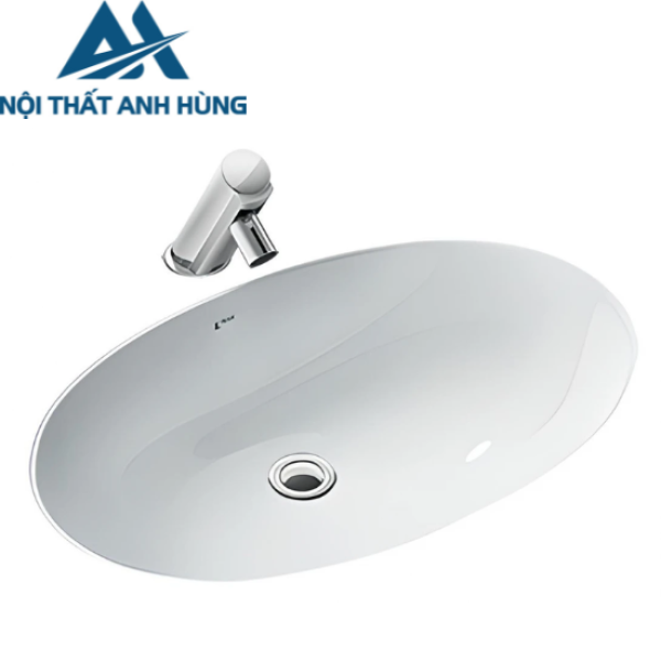 Chậu Rửa Lavabo Inax L-2216V Âm Bàn Oval