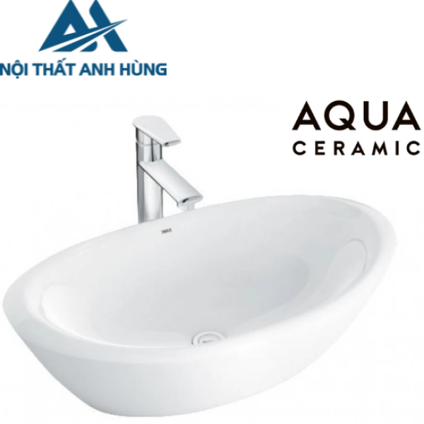 Chậu Rửa Mặt Lavabo Inax AL-465V Đặt Bàn Aqua Ceramic