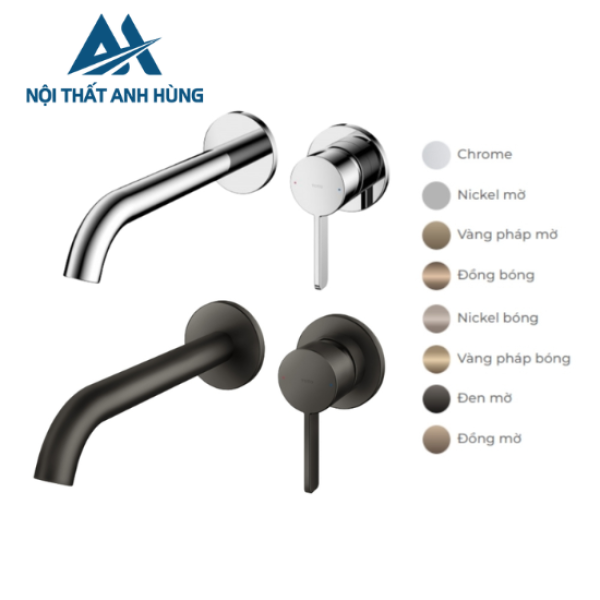 Vòi lavabo nóng lạnh gắn tường TOTO TLG11308BA
