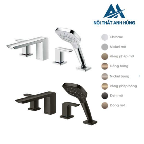 Vòi xả bồn tắm TOTO TBG02202BB nóng lạnh kèm tay sen