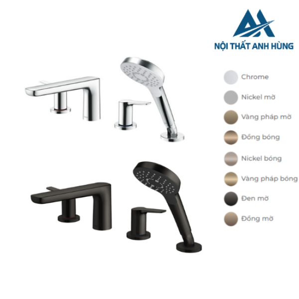 Vòi xả bồn tắm TOTO TBG03202BB nóng lạnh kèm tay sen